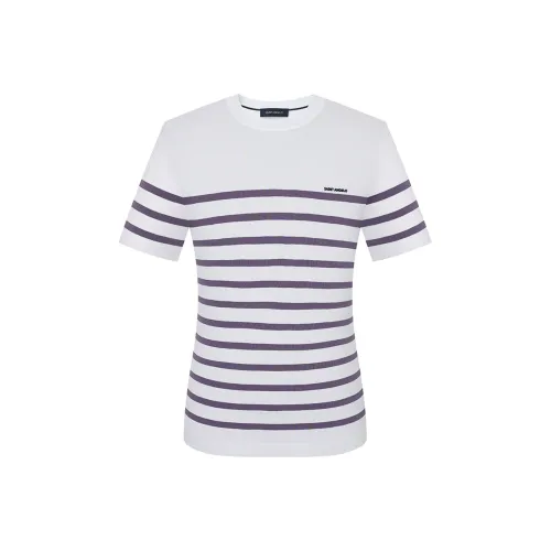 SAINT ANGELO T-Shirt Унисекс Lilac
