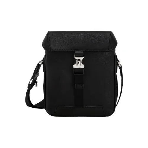 Furla Man Cosmo Телячья кожа Camera Сумка Сумка через плечо Мини Мужская Черная