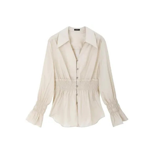 NINE WEST Рубашка Женская Абрикосовая