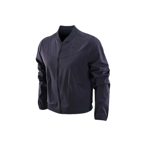 NIKE Железо Рамка Черные Женские Куртки