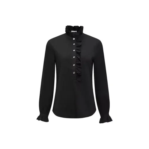 PATIT BARI Черные Женские Рубашки