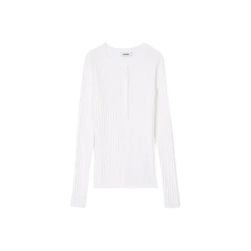 SANDRO Белый Женские Трикотаж