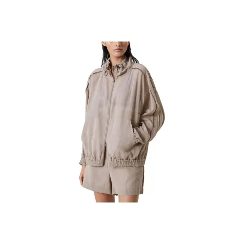 BRUNELLO CUCINELLI Куртка Женская Холодный Бежевый