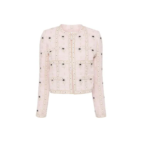 Giambattista Vall Розовые Женские Куртки