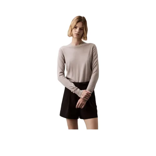 Calvin Klein Трикотаж Женский Сиреневый Серый