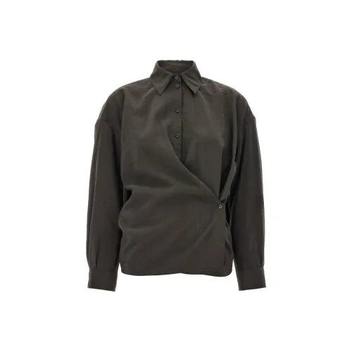 Lemaire Рубашка Женская Темно-Серый