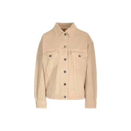 PALM ANGELS Бежевые Женские Куртки