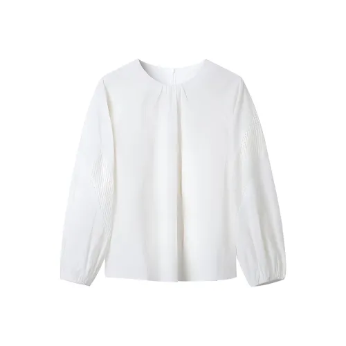 Yan domain Белые Женские Рубашки
