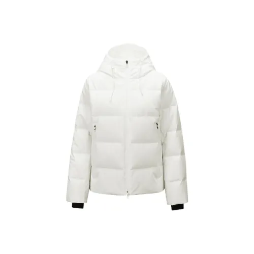 Skechers Basic Sports Series Пуховик Женские Bright White