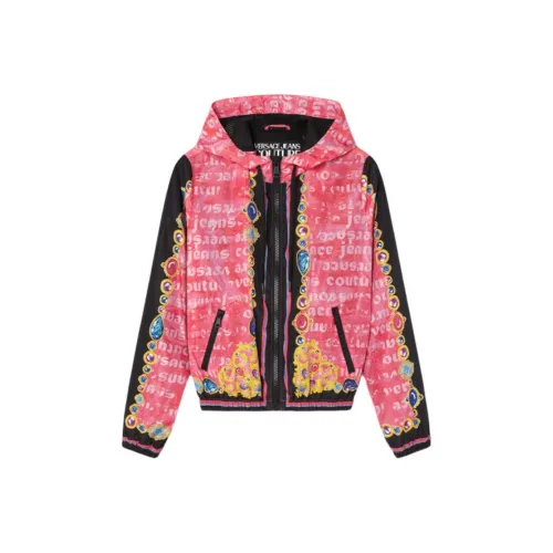 VERSACE JEANS COUTURE SS24 Куртки и Пальто Женские Розовые
