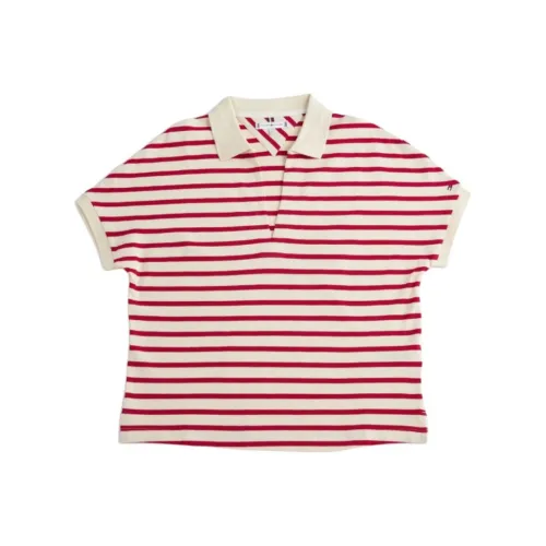 Tommy Hilfiger SS25 Поло Женское Красное