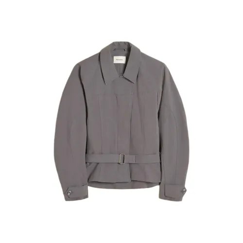 HOLZWEILER SS24 Куртки Пальто Женские Темно-Серый