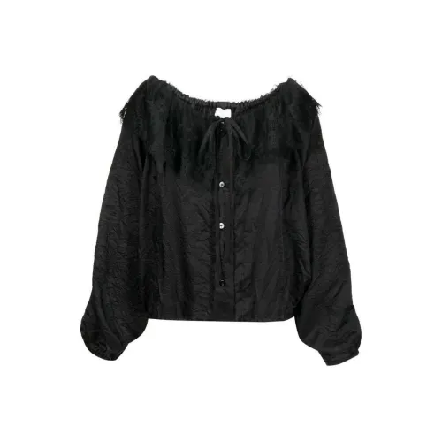 PATOU Черные Женские Рубашки