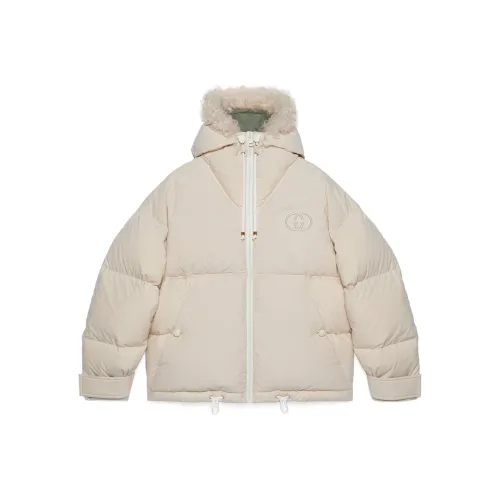 GUCCI SS22 Пуховик Женский Светло-Розовый