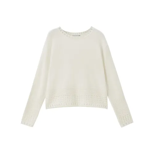 Giordano Трикотаж Женский Жемчужно-Белый