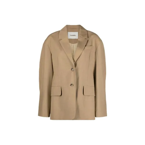 NANUSHKA Коричневые Женские Куртки