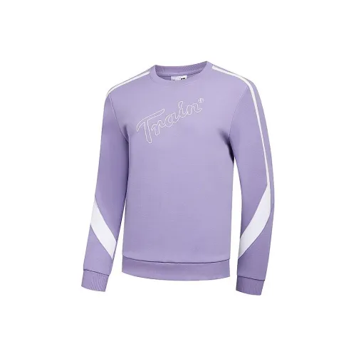 QIAODAN Толстовка Женская Лаванда Джордан Белый