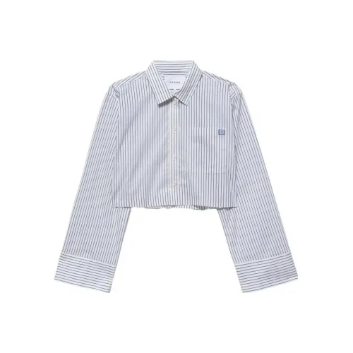 Рамка Синий Женские Рубашки