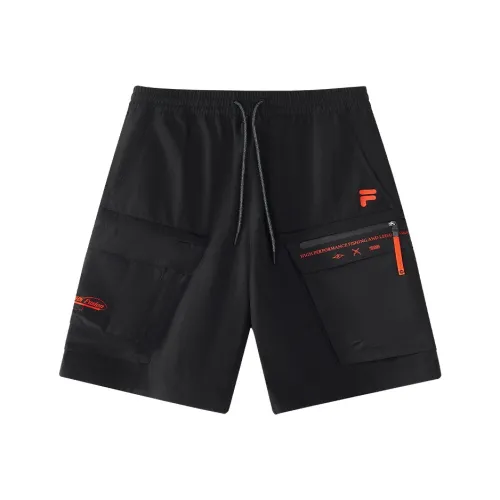 FILA FUSION FILA FUSION X Повседневные шорты Мужские Глубокий черный