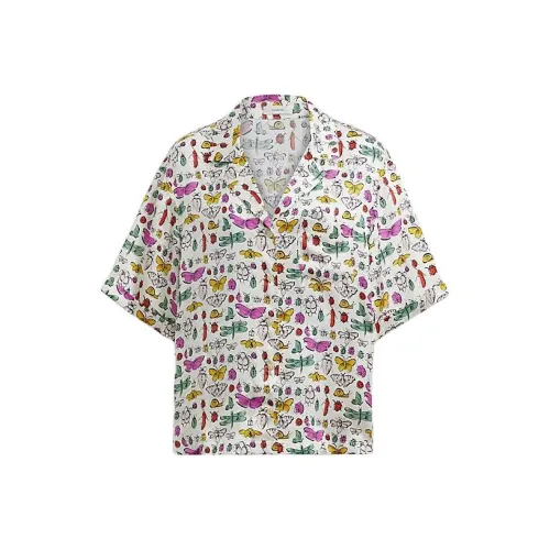 COACH SS24 Рубашка Женская Многоцветная