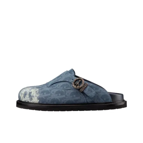 DIOR Домашние тапочки Мужские Синие