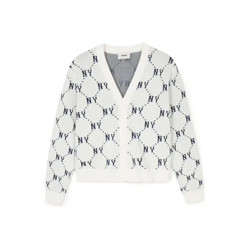 Mlb Base Logo SS24 Трикотаж Женский Кремовый