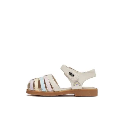 DAVE BELLA Противоскользящие Износостойкие Дышащие Детские Сандалии Радужные для Детей 3-7 лет