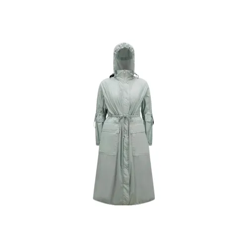 Moncler Светло-синие Женские Пуховики