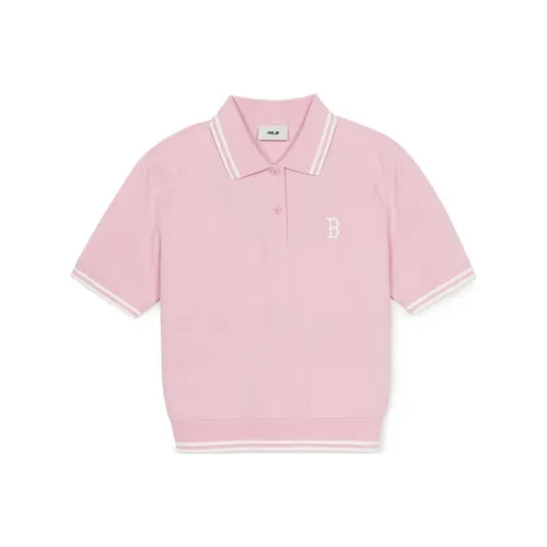 MLB Boston Red Sox Поло Женское Розовое