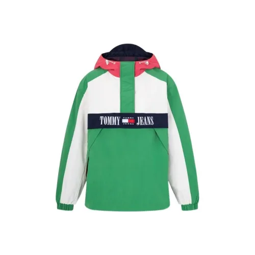 Tommy Hilfiger Зеленый Белый Многоцветный Женские Куртки