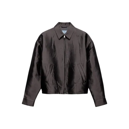 PRADA Куртки и Пальто Женские Серые