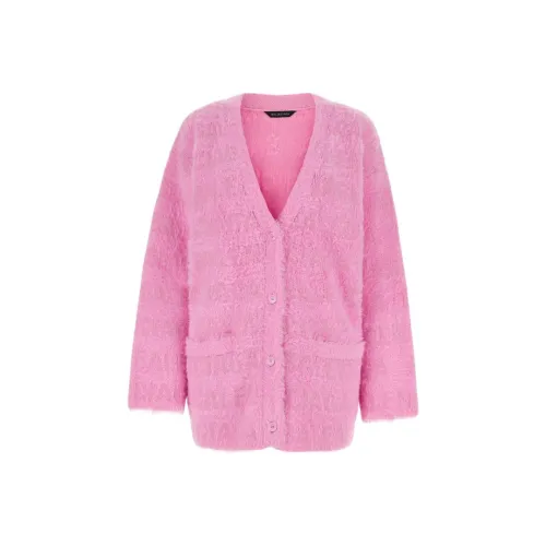 Balenciaga FW23 Трикотаж Свободный крой Женский Розовый