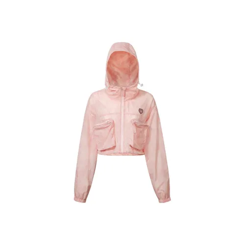 Guuka Hero Куртки Пальто Женские Розовый