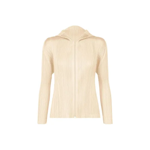 PLEATS PLEASE ISSEY MIYAKE FW24 Куртки и пальто Женские Белые