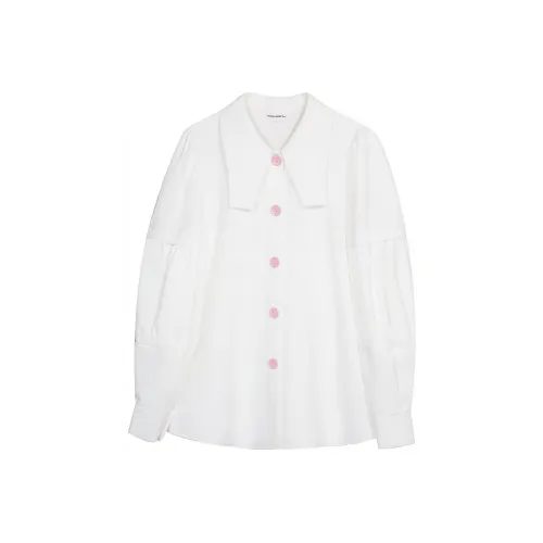 LCEVHZ'S Белые Женские Рубашки