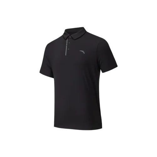 ANTA Variety Тренировки Коллекция Поло Мужской Основной черный