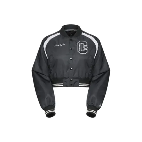 Конверс All Star Куртки и Пальто Женские Черные