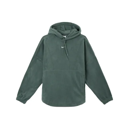 NIKE THERMA Форма Винтажный зеленый/Белый Женские Свитшоты