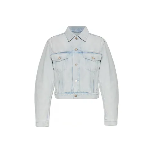 Balenciaga Куртки и Пальто Женские Синие