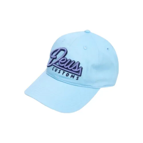 Deus Ex Machina Хлопковая саржа Кепки Унисекс Синий