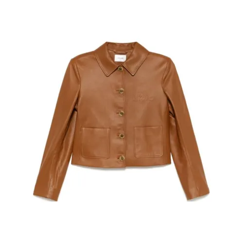 Рамка Куртки Пальто Женские Коричневый