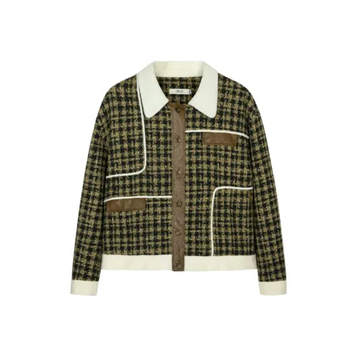 IT'Real Премиум Короткое Пальто Женское Клетка