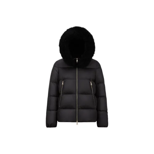 Moncler Laichefur Series Пуховик Женские Черный