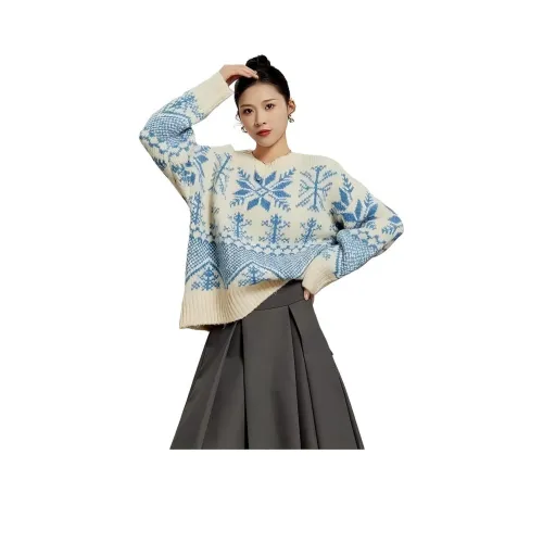 KKX Бежевый Женские Трикотаж