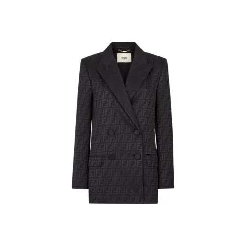 FENDI Куртки и Пальто Женские Черные