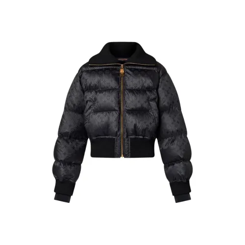 LOUIS VUITTON Пуховик Женский Черный