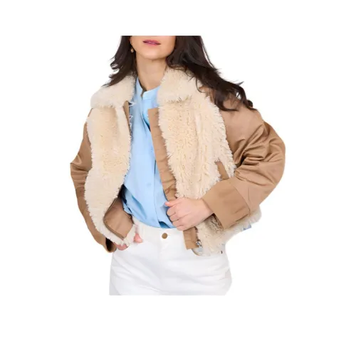 Essentiel Antwerp Куртки и Пальто Женские Хаки