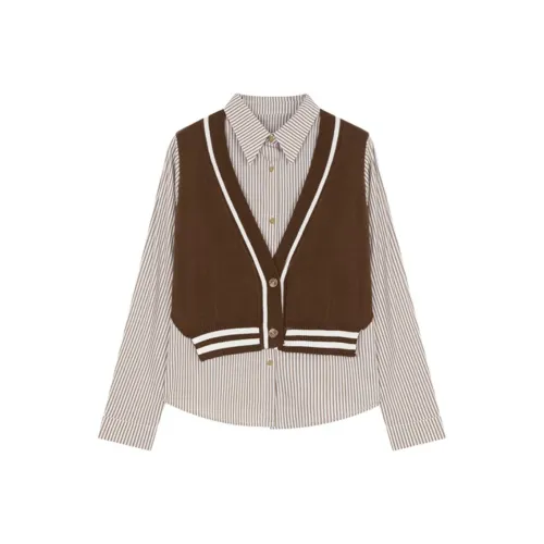 XWI Кофе Женские Рубашки