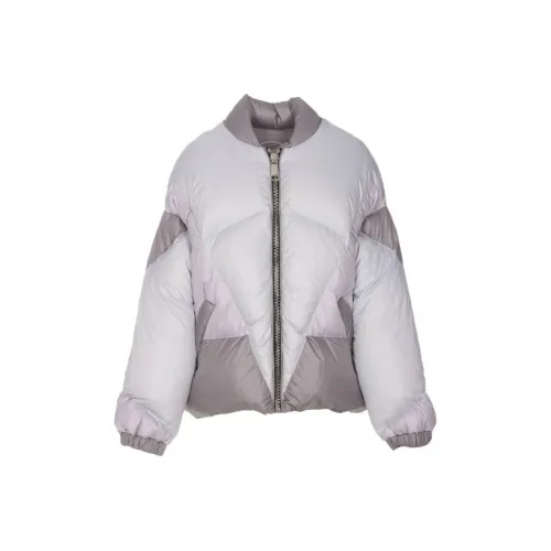 KHRISJOY FW22 Пуховик Женский Светло-Серый