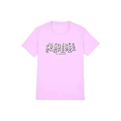 Конверс Розовые Женские Футболки